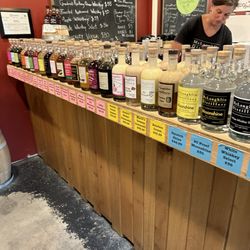 Mclaughlin Distillery - The tasting bar