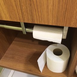 Toilet paper not on the roll Toilet paper not on the roll