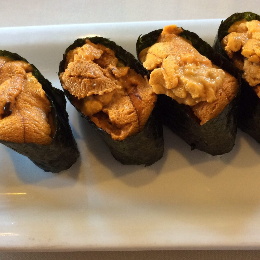 Ichiban Japanese & Sushi Restaurant - Uni (sea urchin) sushi. - Japanese Near Me - Brea, California