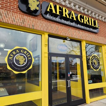 AFRA GRILL EXPRESS @ Easton | AFRICAN & SOMALI CUISINE - the front of the restaurant - African Near Me - Columbus, Ohio