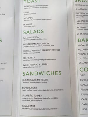 Menu photo 7 Alchemy Café Columbus, OH