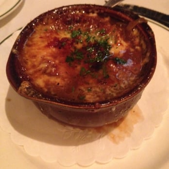 Metropolitan Grill - French Onion Soup. Delicious. - American Near Me - Seattle, Washington