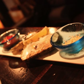 The Bicycle Thief - Oysters with housemade cocktail sauce and fresh horseradish. - Italian Near Me - Halifax, Nova Scotia