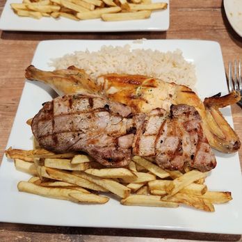 DJP Churrasqueira Marques - Pork Loin & Chicken combo - huge portions - Portuguese Near Me - Cumberland, Rhode Island DJP Churrasqueira Marques - Pork Loin & Chicken combo - huge portions - Portuguese Near Me - Cumberland, Rhode Island