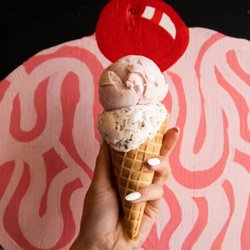 Shmuck's Sweet Stuff - Double Scoop on a Fresh Waffle Cone from Shmuck's Sweet Stuff