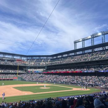 Coors Field - Our seat view - Stadiums & Arenas Near Me - Denver, Colorado