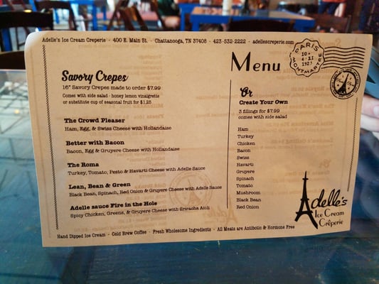 Menu photo 7 Adelle's Chattanooga, TN Menu photo 7 Adelle's Chattanooga, TN