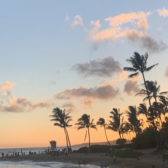 Poipu Beach - Sunset in June - Beaches Near Me - Koloa, Hawaii Poipu Beach - Sunset in June - Beaches Near Me - Koloa, Hawaii