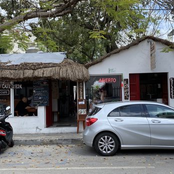 Bajo Cafe - The front of the building - Coffee & Tea Near Me - Playa del Carmen, ROO Bajo Cafe - The front of the building - Coffee & Tea Near Me - Playa del Carmen, ROO