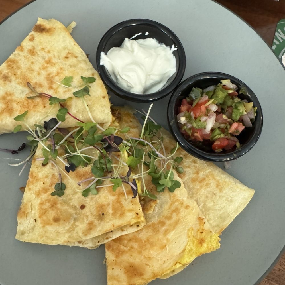 Clear Sky Cafe - Breakfast Quesadilla - New American Near Me - Clearwater, Florida Clear Sky Cafe - Breakfast Quesadilla - New American Near Me - Clearwater, Florida