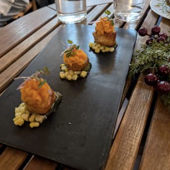 Marnas Eatery and Lounge - Seared scallops - Breakfast & Brunch Near Me - Minneapolis, Minnesota Marnas Eatery and Lounge - Seared scallops - Breakfast & Brunch Near Me - Minneapolis, Minnesota