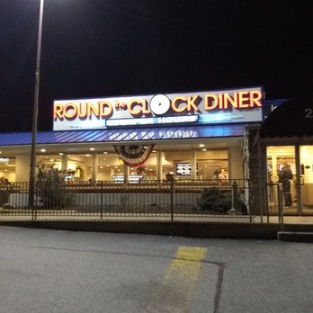 Round The Clock Diner - Building - Diners Near Me - York, Pennsylvania