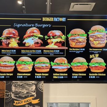 Burger Factory - menu pg 2 - Burgers Near Me - Richmond Hill, Ontario