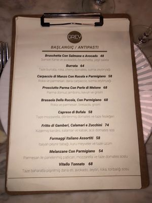 Menu photo 3 Grey Food & Drink Istanbul, 34