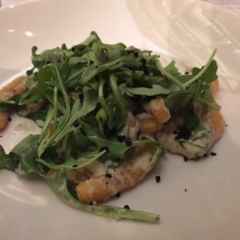 Double Zero - The sweet potato cavatelli with wild arugula - Pizza Near Me - New York, New York Double Zero - The sweet potato cavatelli with wild arugula - Pizza Near Me - New York, New York