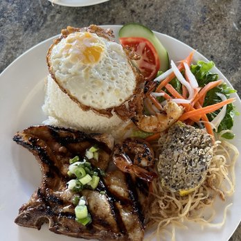 Vo An Vietnamese restaurant - Pork chop rice - not that good - Vietnamese Near Me - Margate, Florida