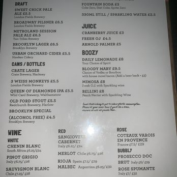 Sweet Chick - New American Near Me - London, XGL