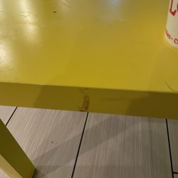 LOL yogurt - One of the tables. Just disgusting, as were all the other tables.