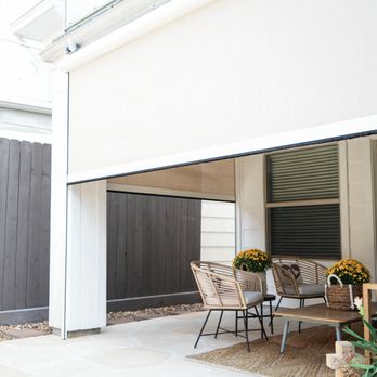 Creative Blinds - Screen shades block glare, filter light, and offer a private environment for your patio space. Easily put them up with the touch of a button - Shades & Blinds Near Me - Houston, Texas Creative Blinds - Screen shades block glare, filter light, and offer a private environment for your patio space. Easily put them up with the touch of a button - Shades & Blinds Near Me - Houston, Texas