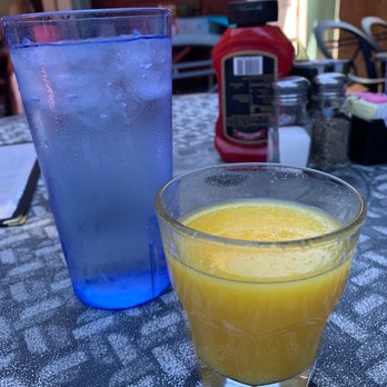 Creekside Garden Cafe - They have the BEST orange juice at Creekside Gardens! - Breakfast & Brunch Near Me - Cambria, California