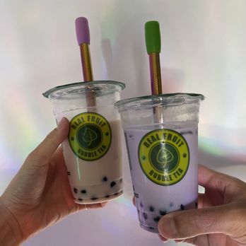 Real Fruit Bubble Tea - Small size - Juice Bars & Smoothies Near Me - Freehold, New Jersey Real Fruit Bubble Tea - Small size - Juice Bars & Smoothies Near Me - Freehold, New Jersey