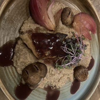 The Salted Goat - Redfish and grits - Gastropubs Near Me - DeBary, Florida The Salted Goat - Redfish and grits - Gastropubs Near Me - DeBary, Florida