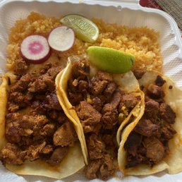 Carne enchilada tacos Carne enchilada tacos