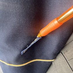 Off Post Sew Shop - Did not sew on correctly they only sewed the bottom of the patch