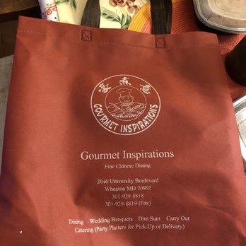 Gourmet Inspirations - Tote bag and great advertising! - Dim Sum Near Me - Wheaton, Maryland Gourmet Inspirations - Tote bag and great advertising! - Dim Sum Near Me - Wheaton, Maryland