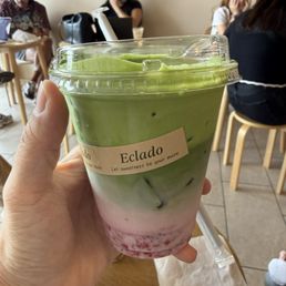 Strawberry matcha