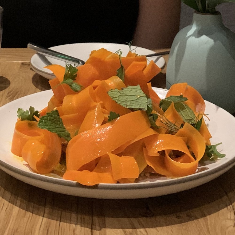 Chickadee - carrot salad - New American Near Me - Boston, Massachusetts