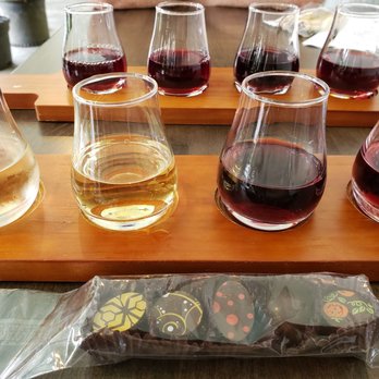 Fox Hollow Vineyards - Two wine tastings, mine with a chocolate pairing - Wine Tasting Room Near Me - Holmdel, New Jersey