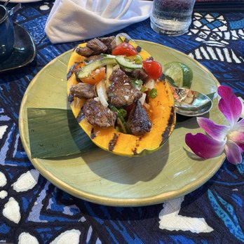 Mama's Fish House - Papaya steak - Seafood Near Me - Paia, Hawaii Mama's Fish House - Papaya steak - Seafood Near Me - Paia, Hawaii