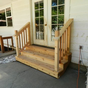 Dream Home Services LLC - a front porch with stairs - General Contractors Near Me Dream Home Services LLC - a front porch with stairs - General Contractors Near Me