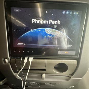 Cathay Pacific - Plenty of charge ports. And great seat recline. - Airlines Near Me - San Francisco, California Cathay Pacific - Plenty of charge ports. And great seat recline. - Airlines Near Me - San Francisco, California