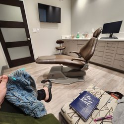 Oral Surgery Associates of North Texas - Knitting or Journaling  while I wait