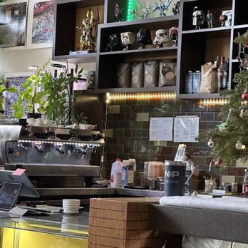 Bitter Sweet - Both milks out on counter - Desserts Near Me - Cupertino, California