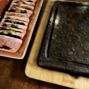 Herringbone Waikiki - Getting ready to cook some Wagyu! - Seafood Near Me - Honolulu, Hawaii Herringbone Waikiki - Getting ready to cook some Wagyu! - Seafood Near Me - Honolulu, Hawaii