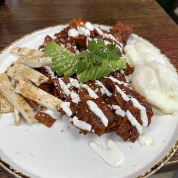 Madres Brunch - Mole chilaquiles (special on select days) - Breakfast & Brunch Near Me - Whittier, California Madres Brunch - Mole chilaquiles (special on select days) - Breakfast & Brunch Near Me - Whittier, California