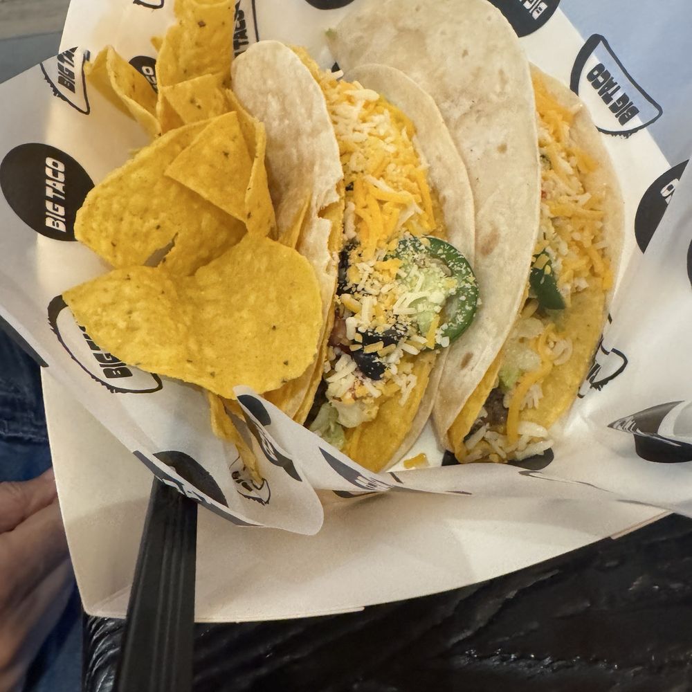 Big Taco - 2 Queso Crunch Tacos - Tacos Near Me - Casselberry, Florida