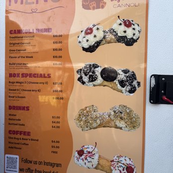 Bug & Bear’s Cannoli - Desserts Near Me - Los Angeles, California Bug & Bear’s Cannoli - Desserts Near Me - Los Angeles, California