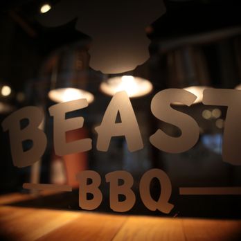 Beast BBQ - a close up of a sign on a table - Barbeque Near Me - New York, New York Beast BBQ - a close up of a sign on a table - Barbeque Near Me - New York, New York