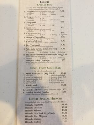 Menu photo 8 Mikado Japanese Restaurant Cherry Hill, NJ Menu photo 8 Mikado Japanese Restaurant Cherry Hill, NJ