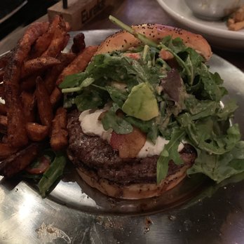 Eureka! - The Fresno fig burger with sweet potato fries was SUPERB - American Near Me - Bakersfield, California Eureka! - The Fresno fig burger with sweet potato fries was SUPERB - American Near Me - Bakersfield, California