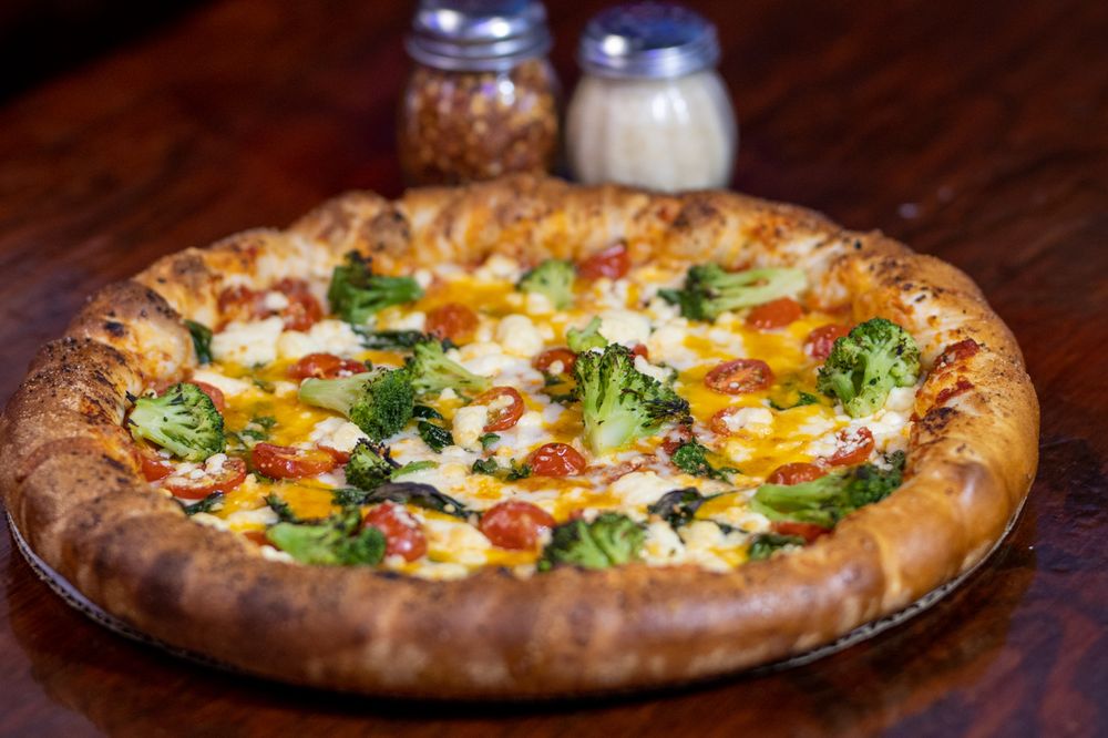 Food from Famous Brick Oven Pizzeria