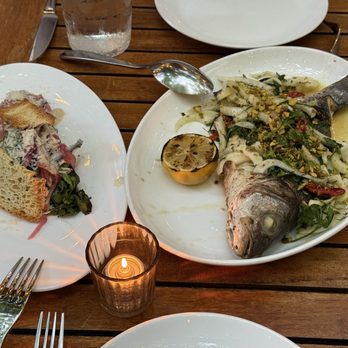 Iron Gate - WHOLE OAK ROASTED BRANZINO - New American Near Me - Washington, DC, District of Columbia Iron Gate - WHOLE OAK ROASTED BRANZINO - New American Near Me - Washington, DC, District of Columbia