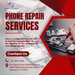 On Spot Phone Repair - Mobile/Cell Phone repair services. 30 minutes turnaround.