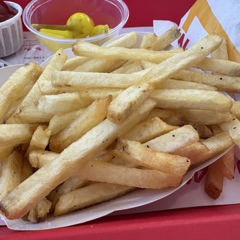 In-N-Out Burger - Fries slightly well, better than McDonalds! - Burgers Near Me - Placentia, California In-N-Out Burger - Fries slightly well, better than McDonalds! - Burgers Near Me - Placentia, California