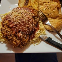 Huge portion of fresh chicken parmesan.