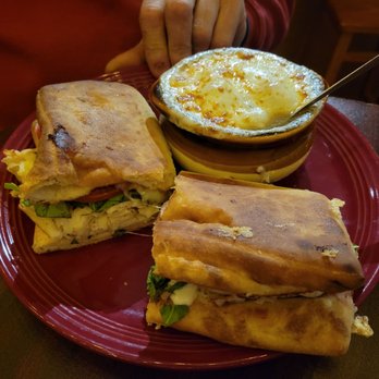 Fenton Winery & Brewery - Turkey & Fontina with a side of French Onion soup. - Breweries Near Me - Fenton, Michigan